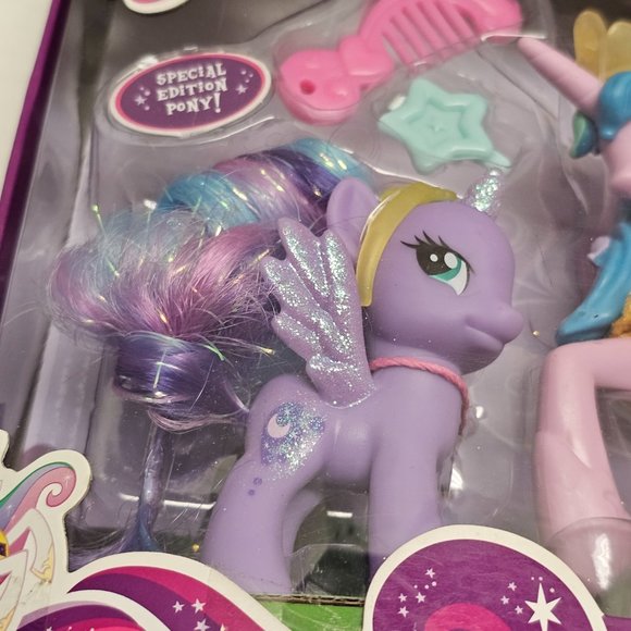 New My Little Pony Special Edition Canterlot Princess Celestia & Princess Luna - Picture 12 of 14